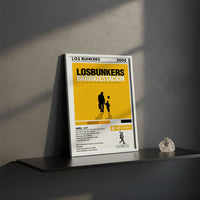 Cuadro Los Bunkers - Abril