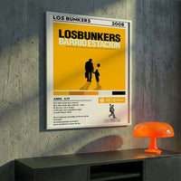 Cuadro Los Bunkers - Abril