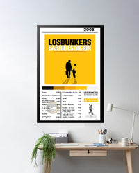 Cuadro Los Bunkers - Barrio Estación