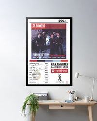 Cuadro Los Bunkers - Canción de lejos