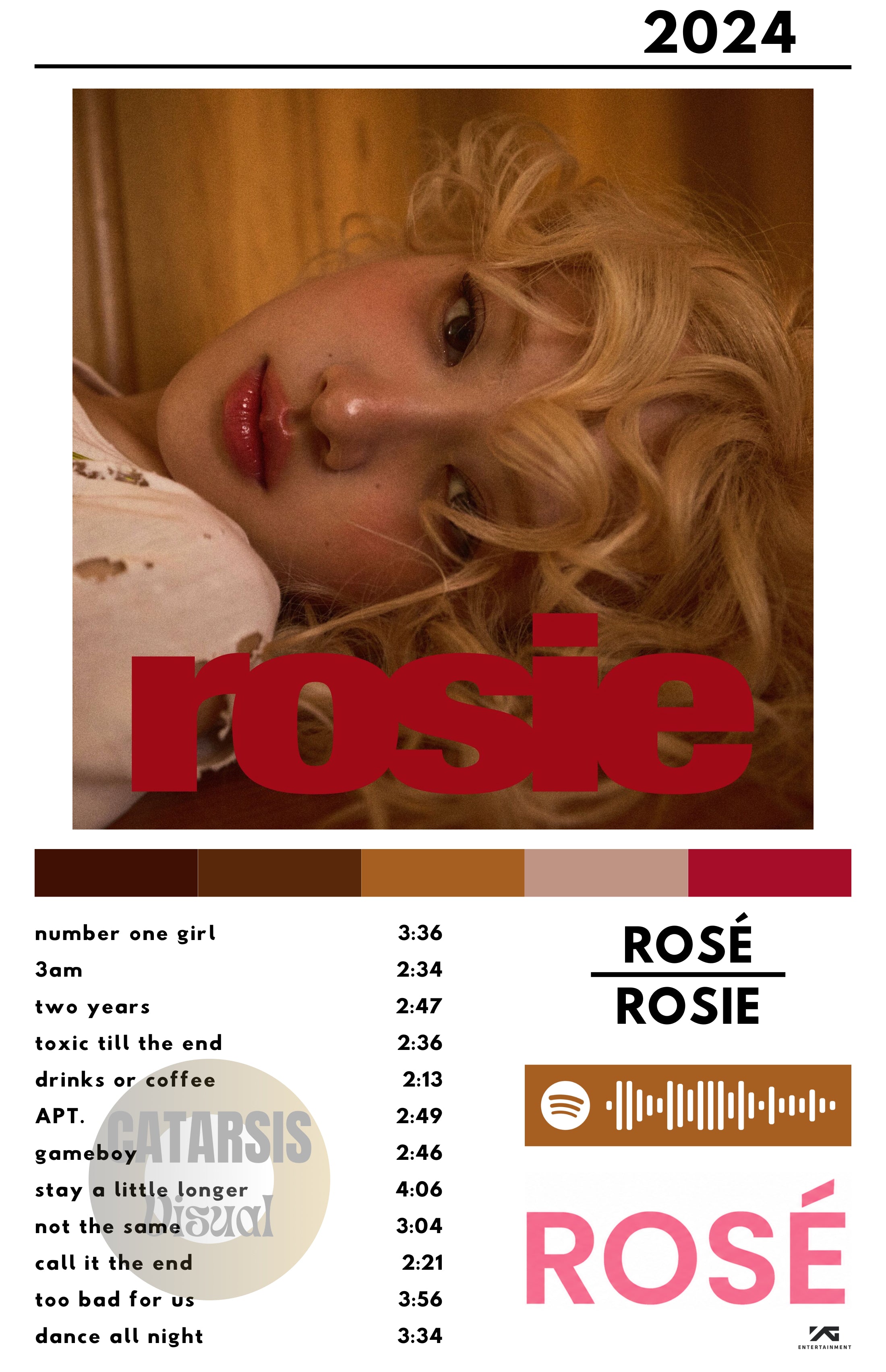 Cuadro Rosé - Rosie