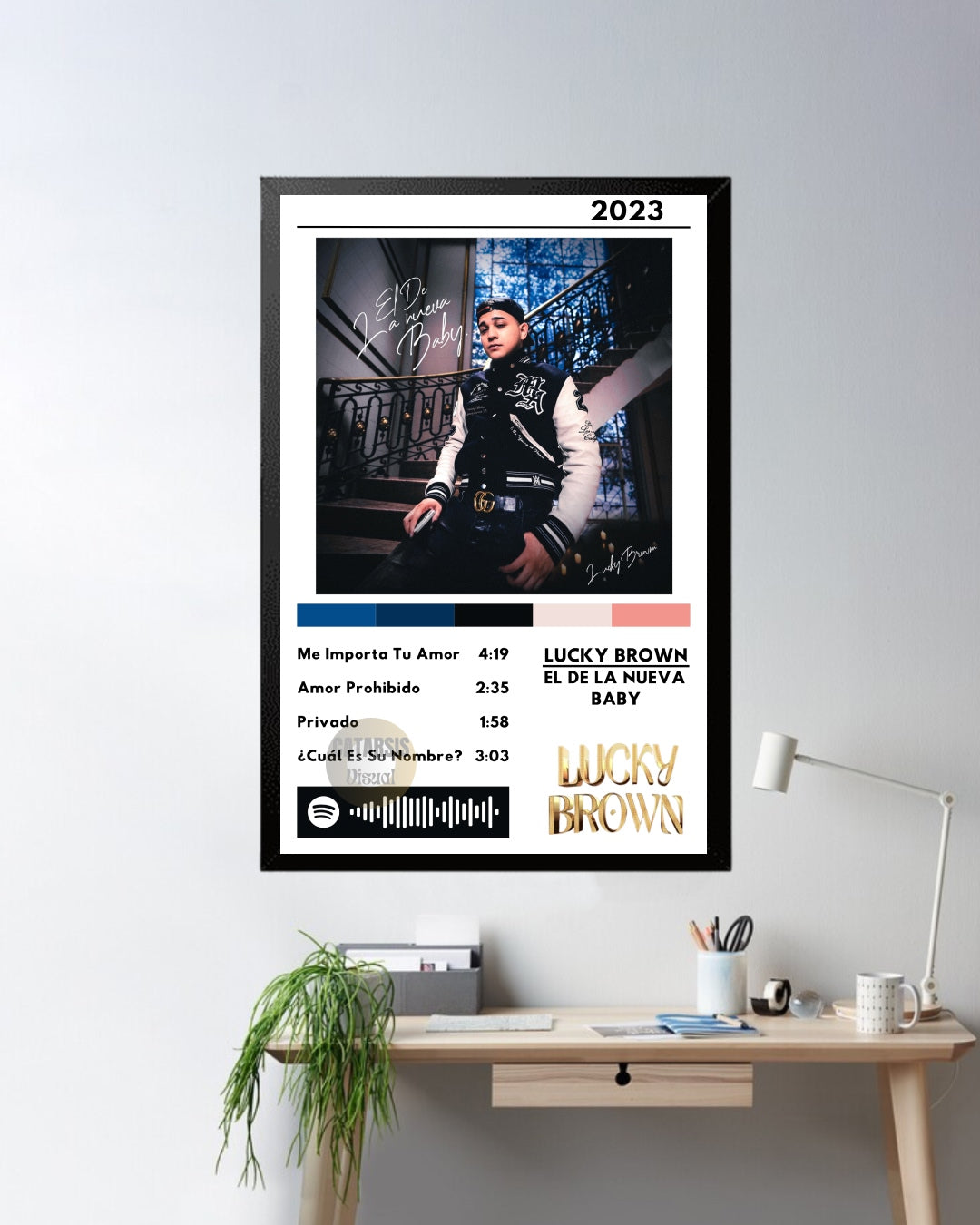 Cuadro Lucky Brown - El De La Nueva Baby