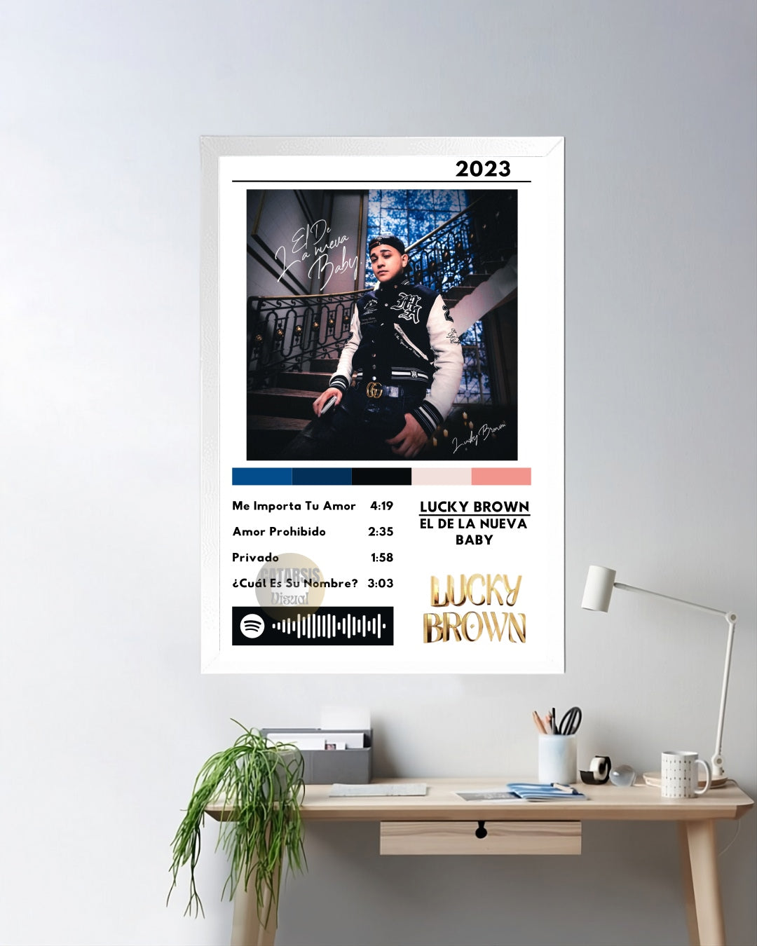 Cuadro Lucky Brown - El De La Nueva Baby