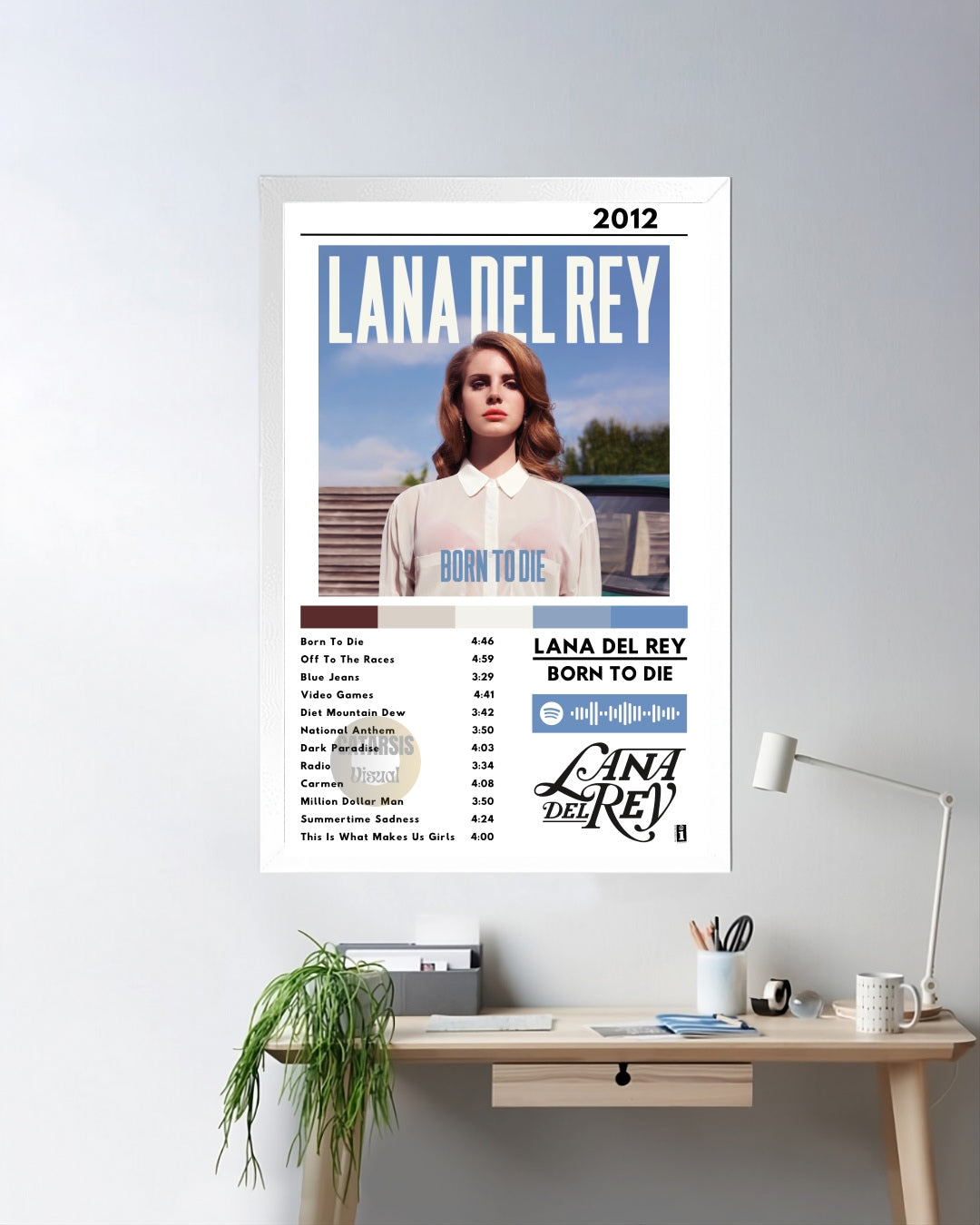 Cuadro Lana del Rey - Born to Die