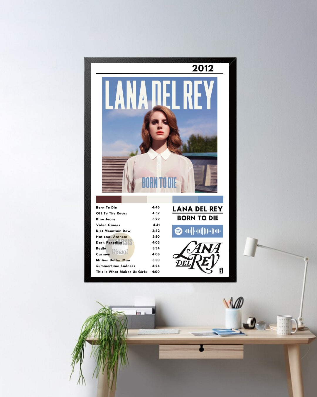 Cuadro Lana del Rey - Born to Die