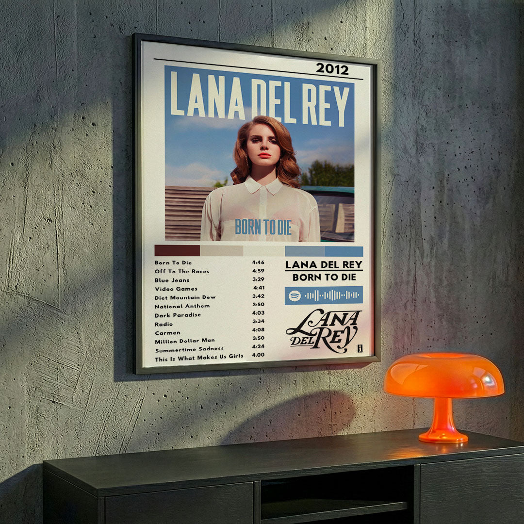 Cuadro Lana del Rey - Born to Die
