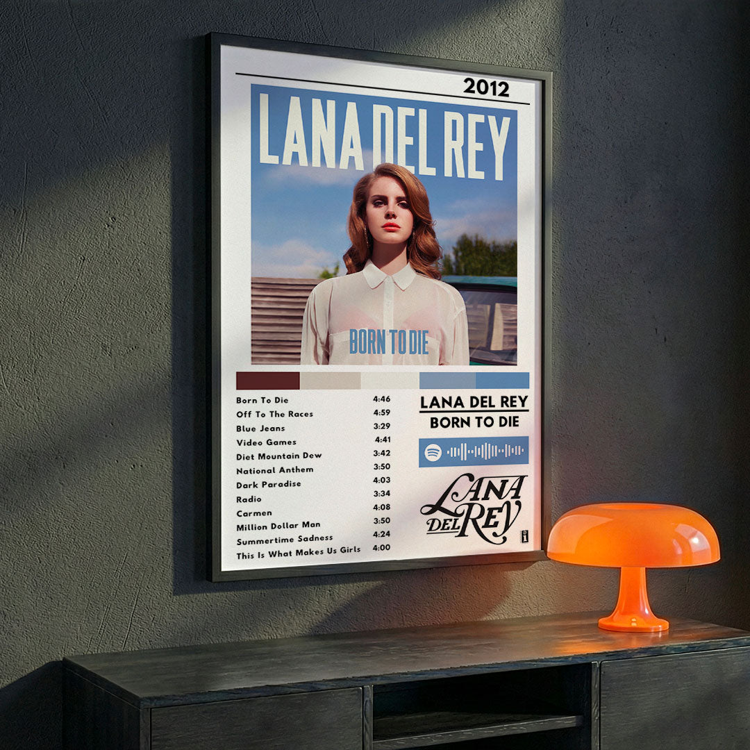 Cuadro Lana del Rey - Born to Die
