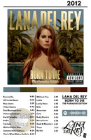 Cuadro Lana del Rey - Born to Die - The Paradise Edition