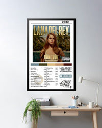 Cuadro Lana del Rey - Born to Die - The Paradise Edition