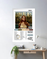 Cuadro Lana del Rey - Born to Die - The Paradise Edition