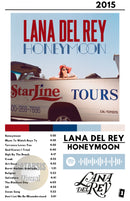 Cuadro Lana del Rey - Honeymoon
