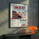 Cuadro Lana del Rey - Honeymoon