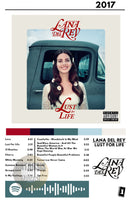 Cuadro Lana del Rey - Lust For Life