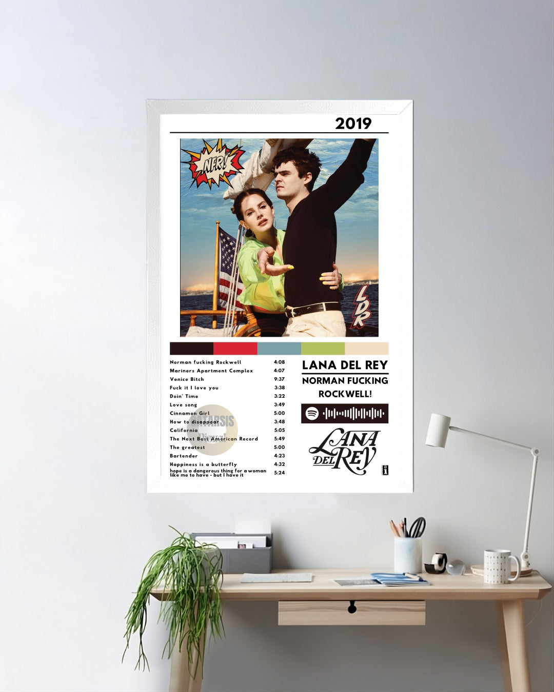 Cuadro Lana del Rey - Norman Fucking Rockwell!