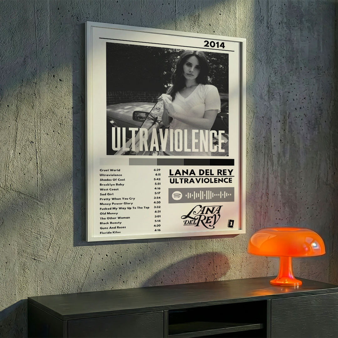Cuadro Lana del Rey - Ultraviolence
