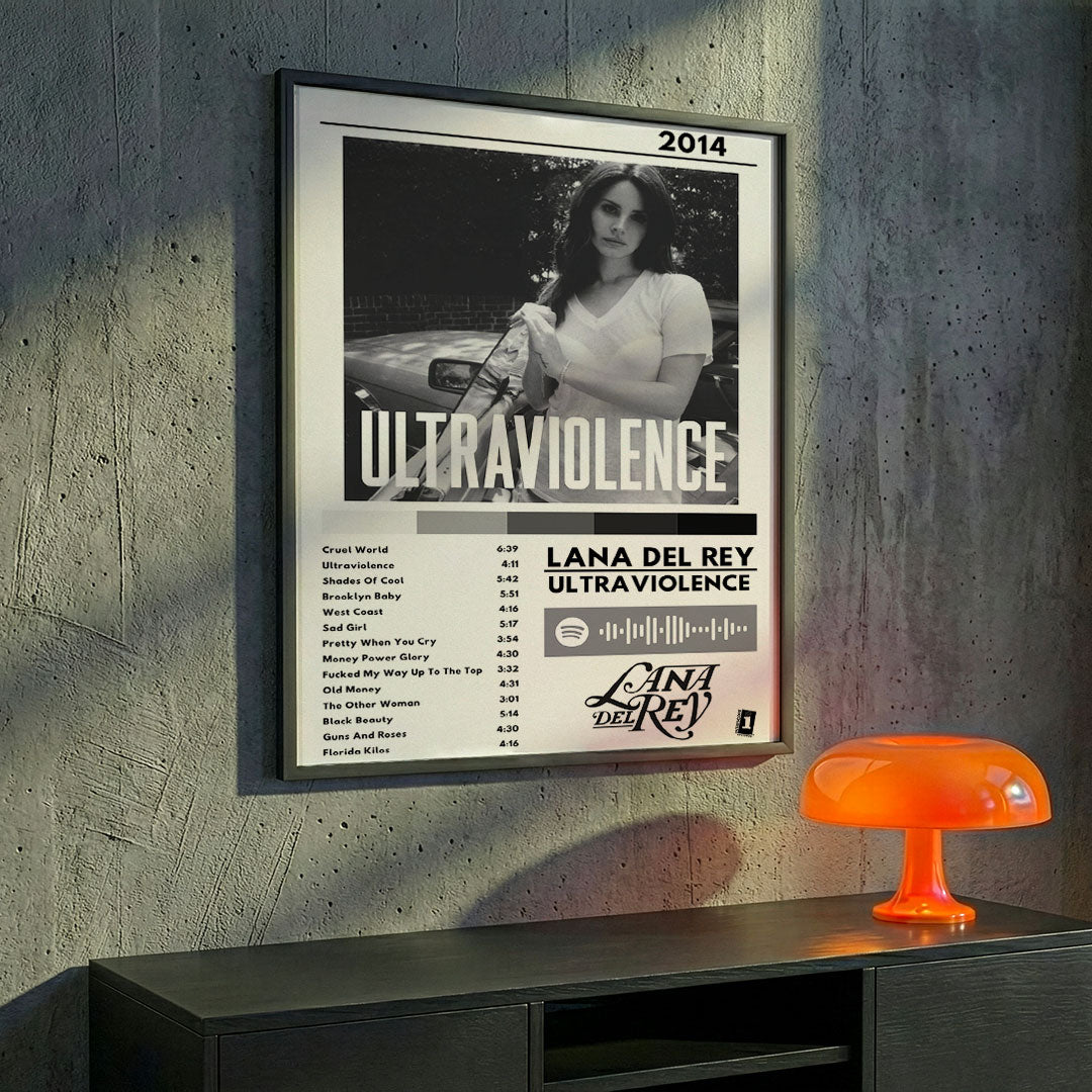 Cuadro Lana del Rey - Ultraviolence