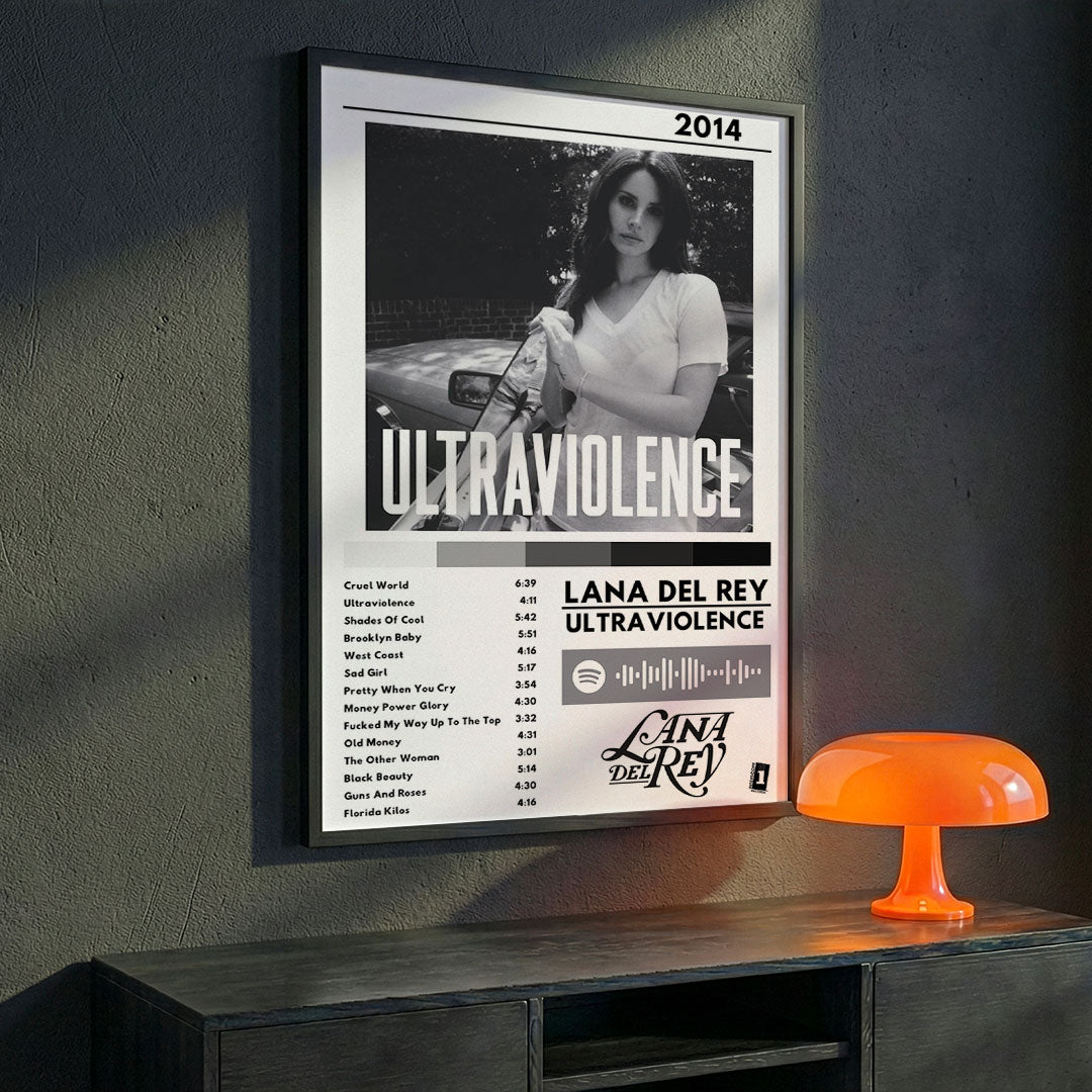 Cuadro Lana del Rey - Ultraviolence