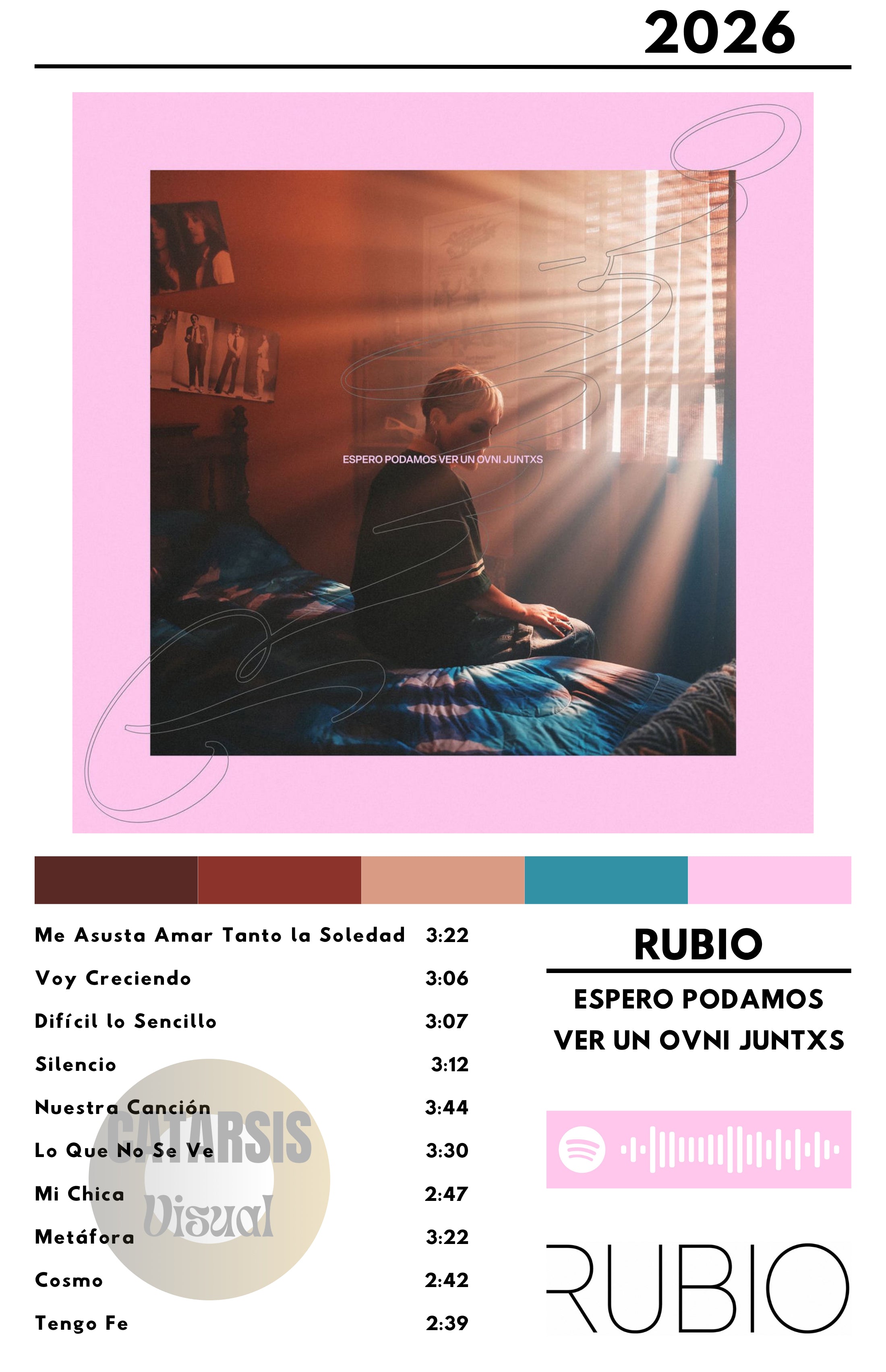Cuadro Rubio - Espero Podamos Ver Un Ovni Juntxs