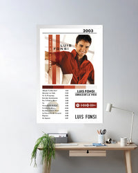 Cuadro Luis Fonsi - Abrazar La Vida