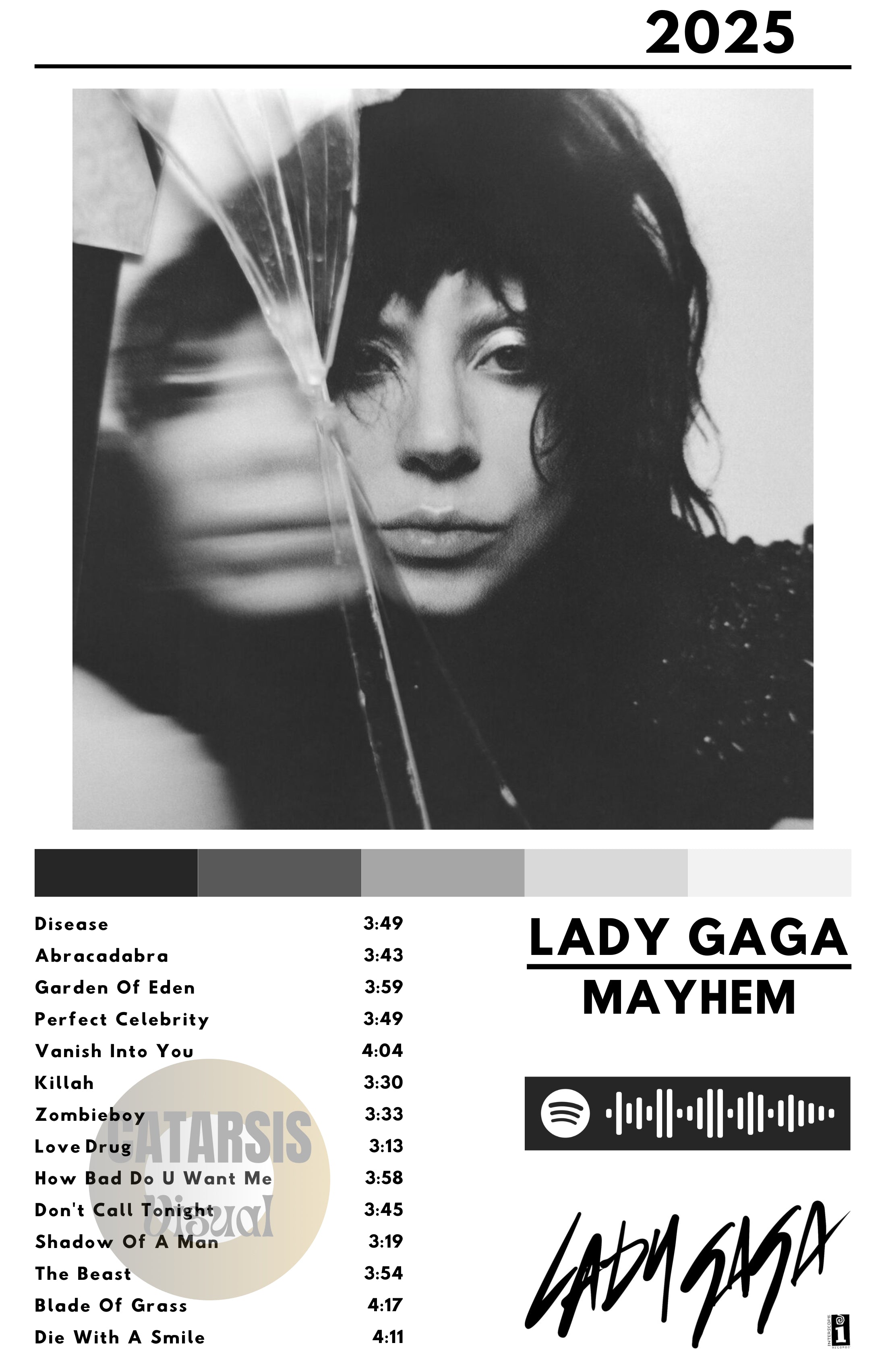 Cuadro Lady Gaga - Mayhem