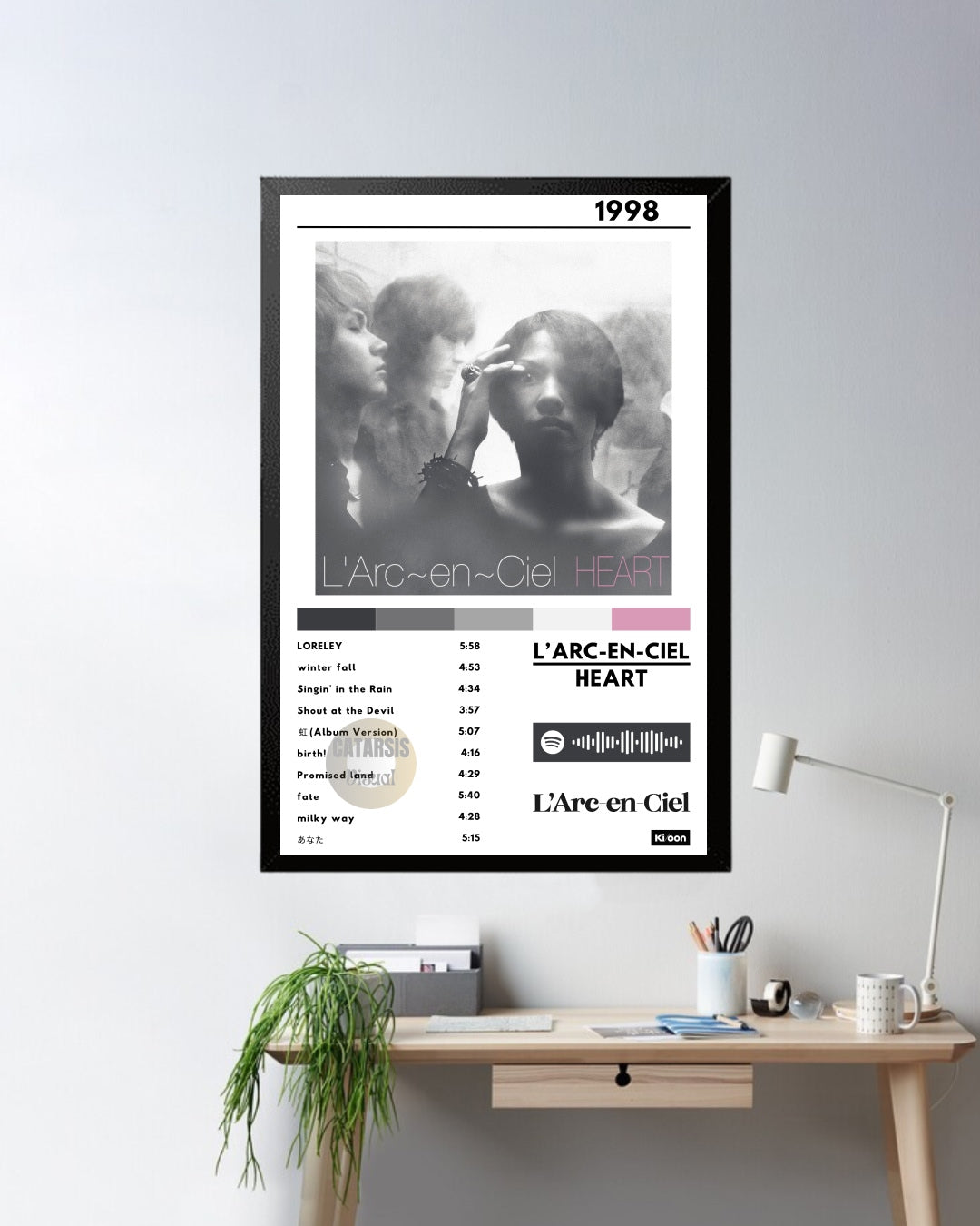 Cuadro L'Arc-en-Ciel - HEART