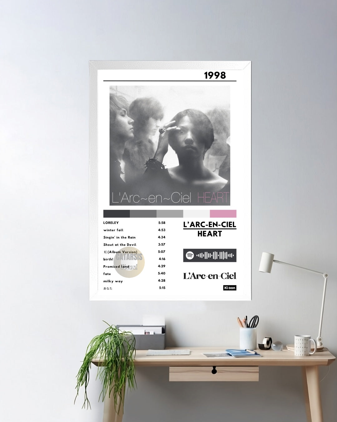 Cuadro L'Arc-en-Ciel - HEART