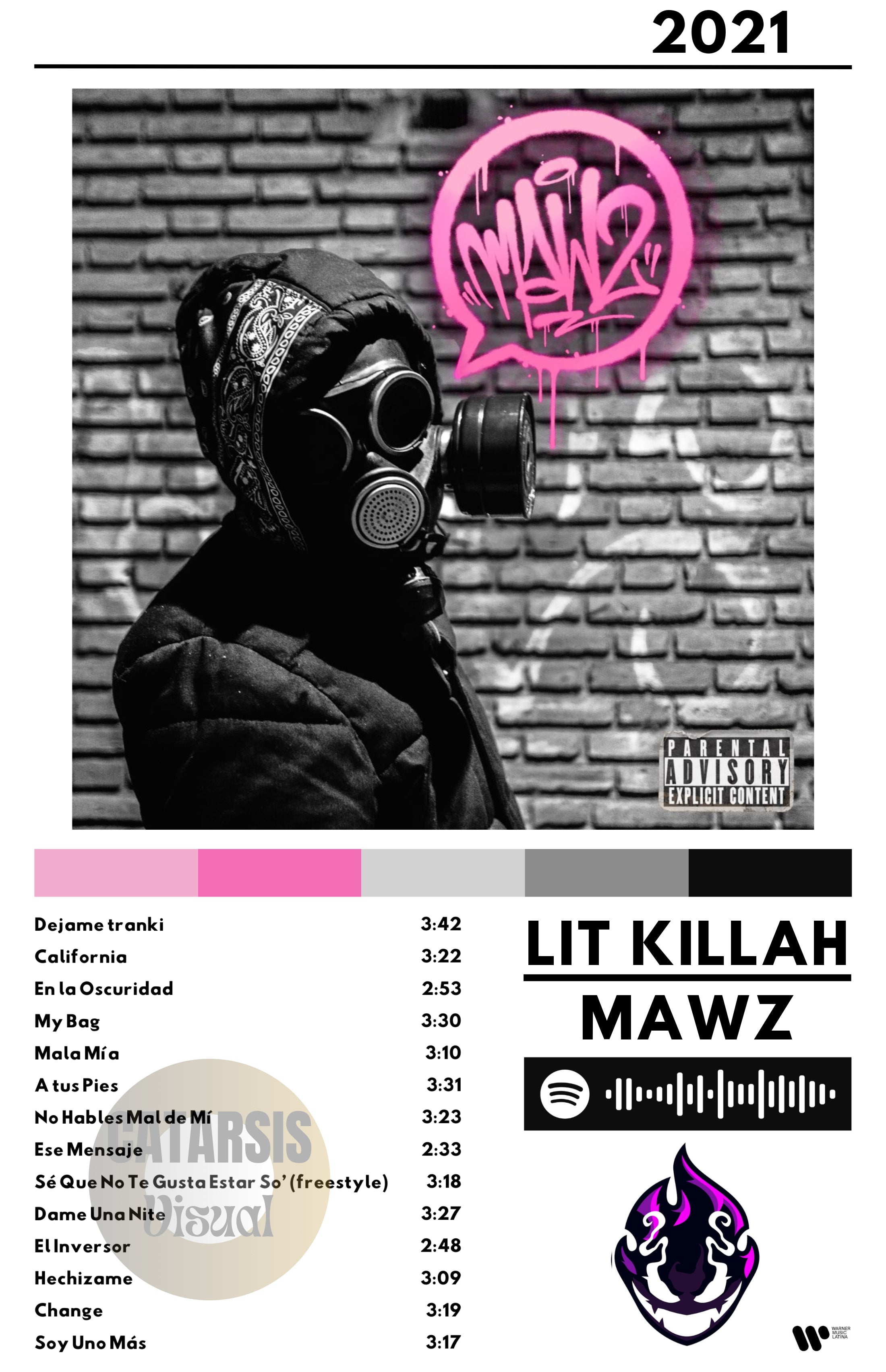 Cuadro Lit Killah - MAWZ