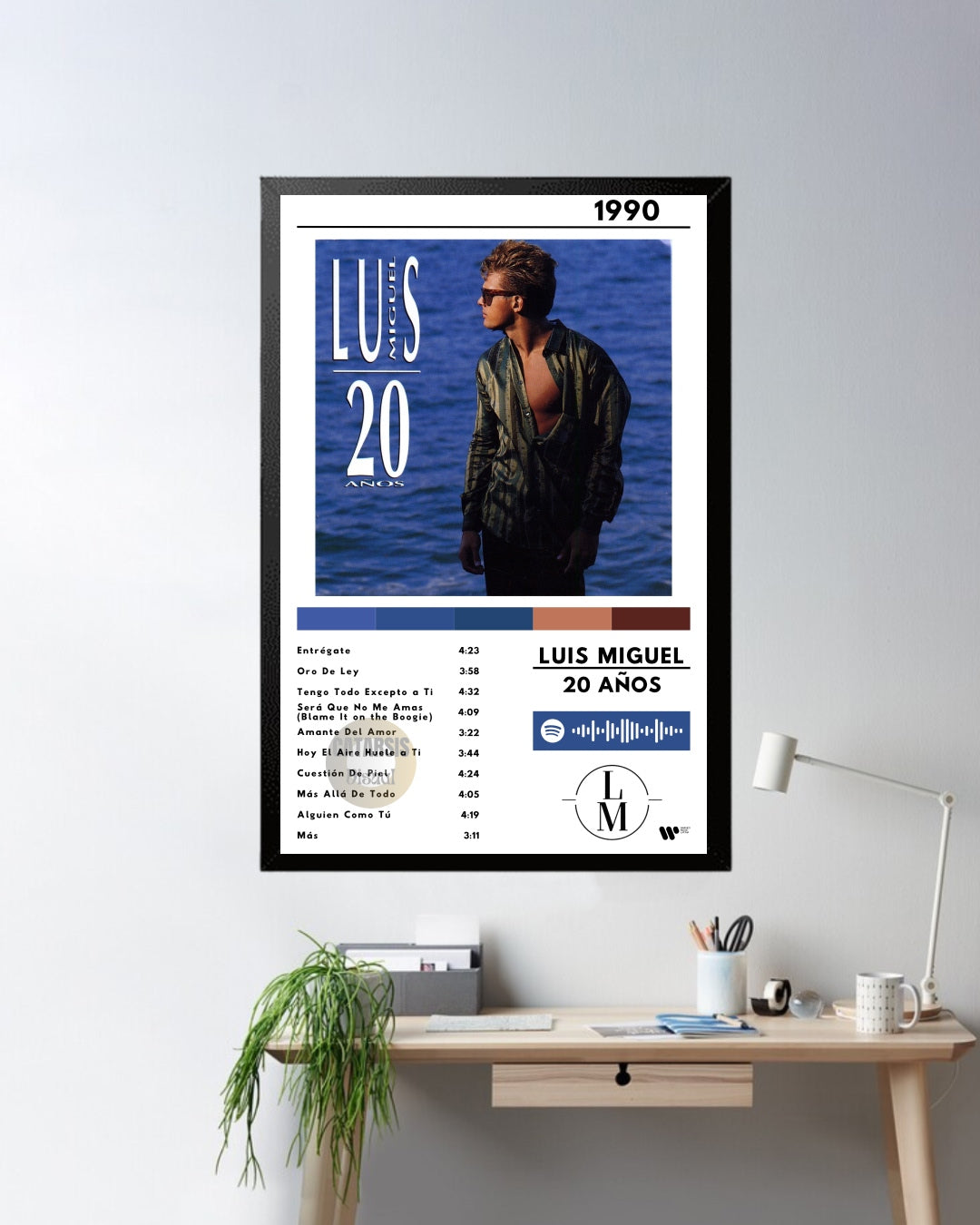 Cuadro Luis Miguel - 20 Años