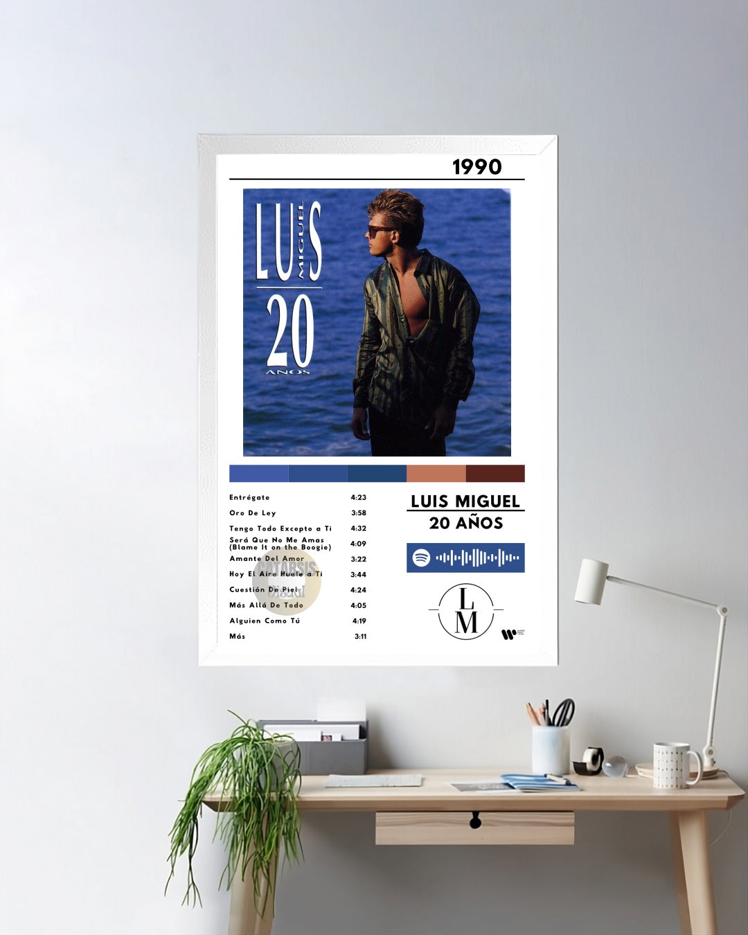 Cuadro Luis Miguel - 20 Años