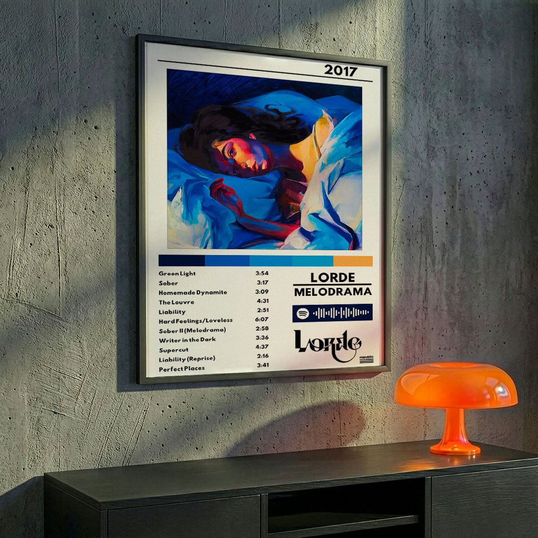 Cuadro Lorde - Melodrama