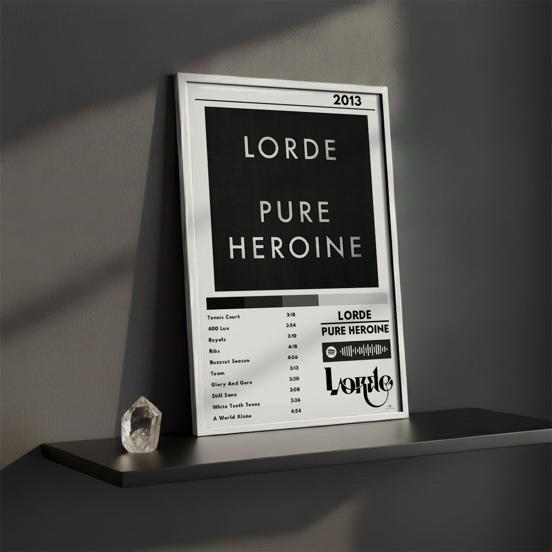 Cuadro Lorde - Pure Heroine