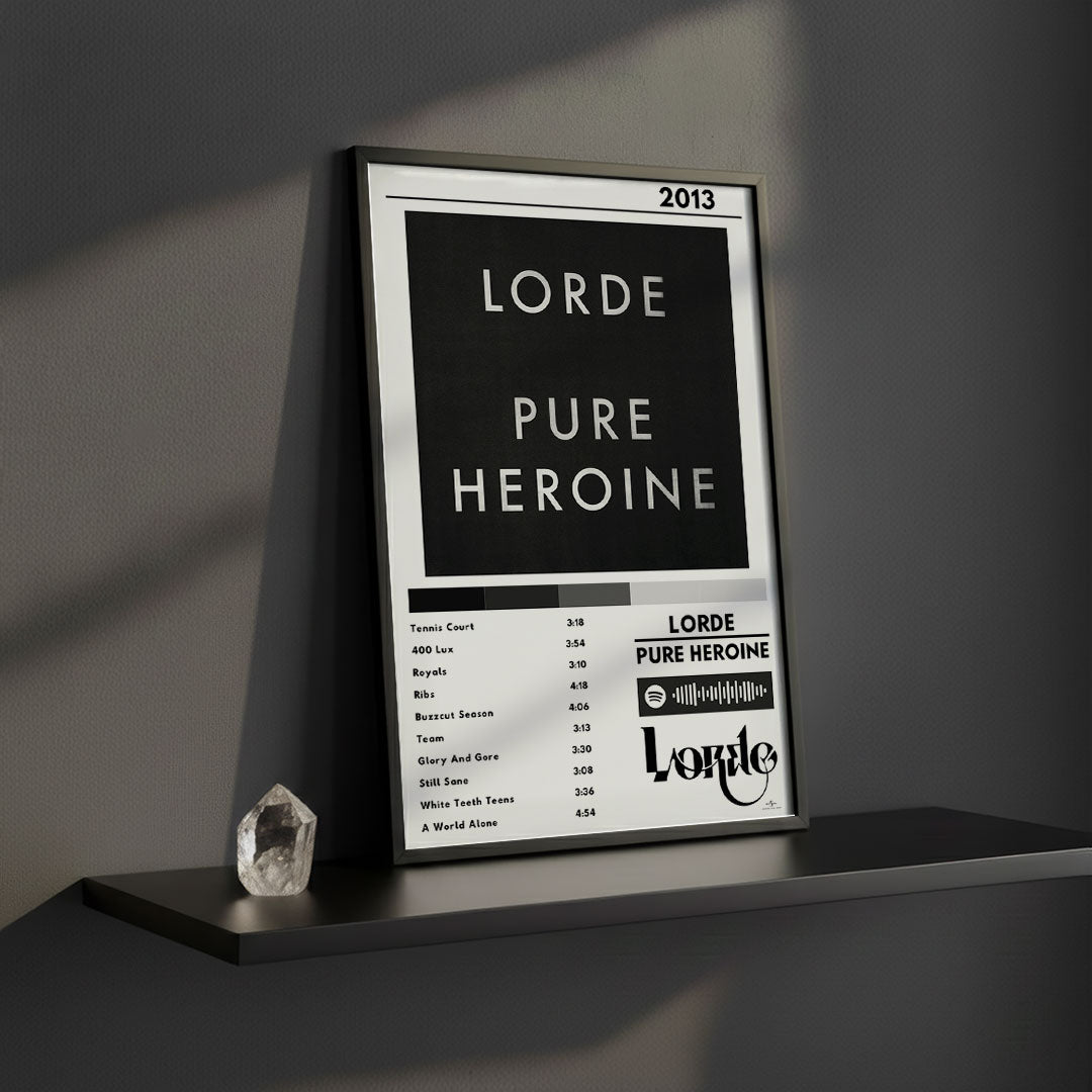 Cuadro Lorde - Pure Heroine