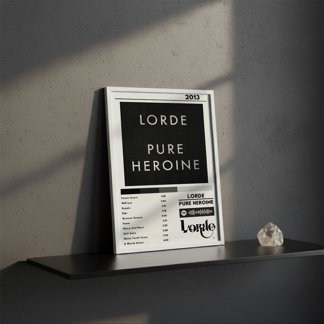 Cuadro Lorde - Pure Heroine