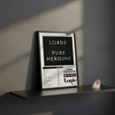 Cuadro Lorde - Pure Heroine