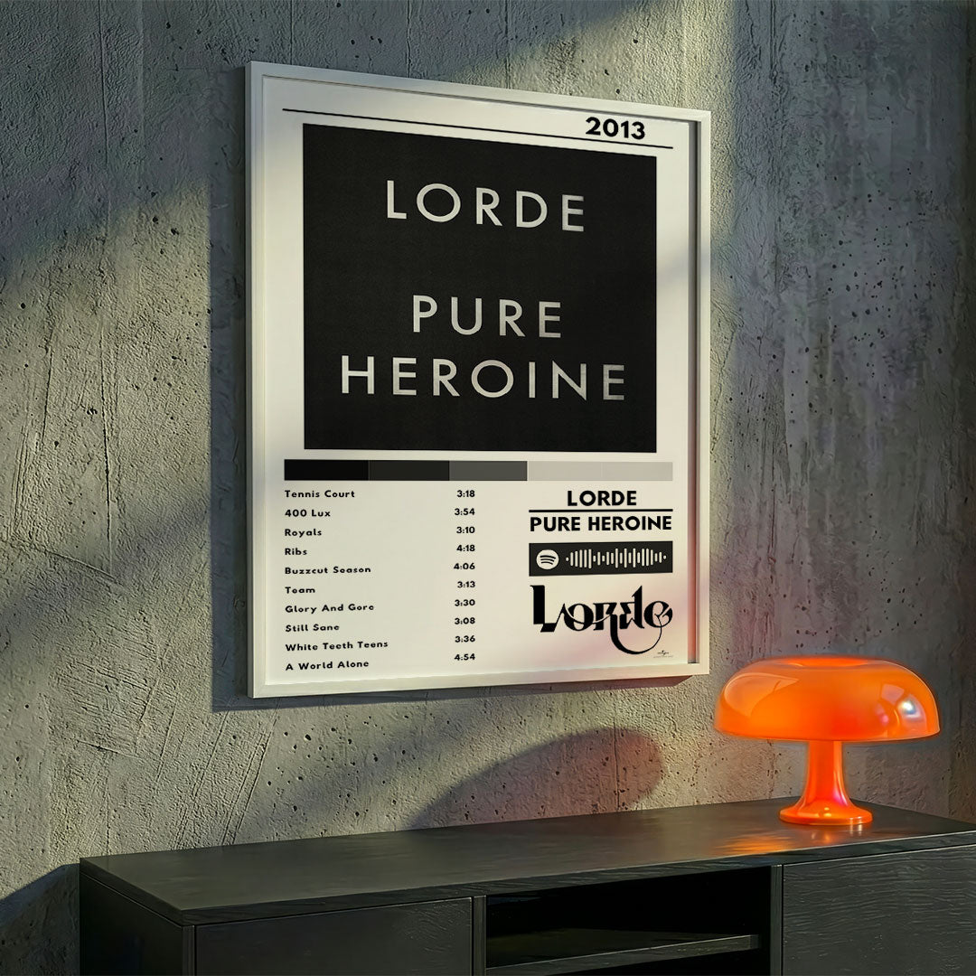 Cuadro Lorde - Pure Heroine