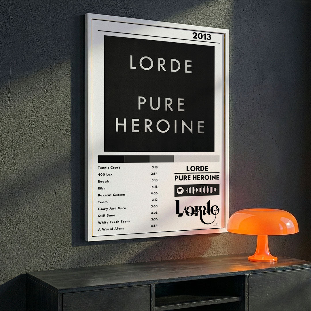 Cuadro Lorde - Pure Heroine