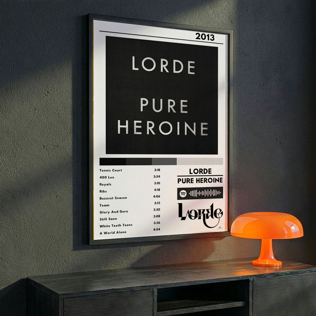 Cuadro Lorde - Pure Heroine