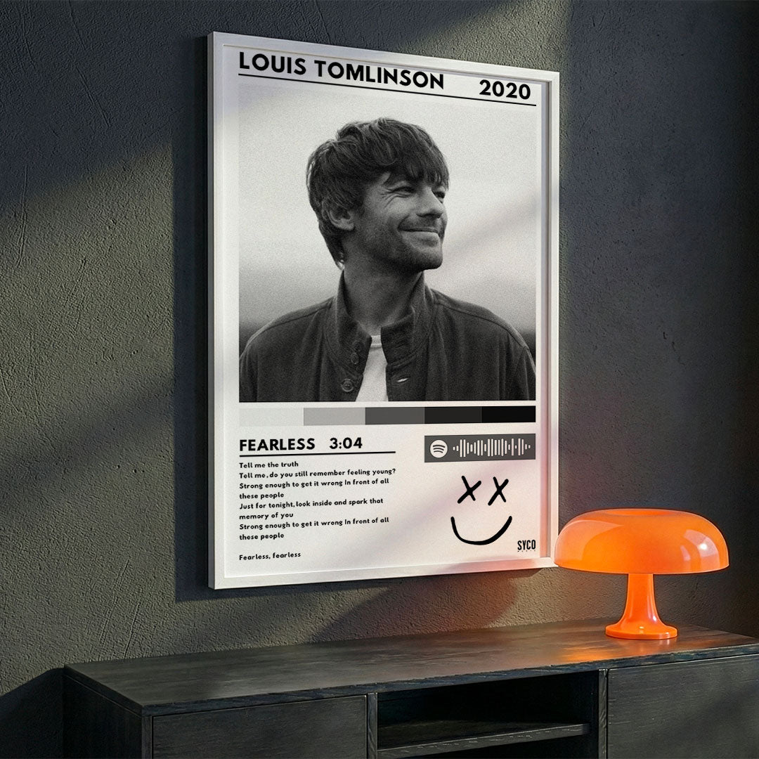 Cuadro Louis Tomlinson -  Fearless