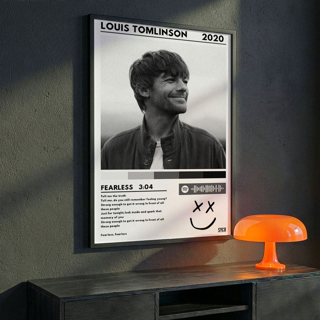Cuadro Louis Tomlinson -  Fearless