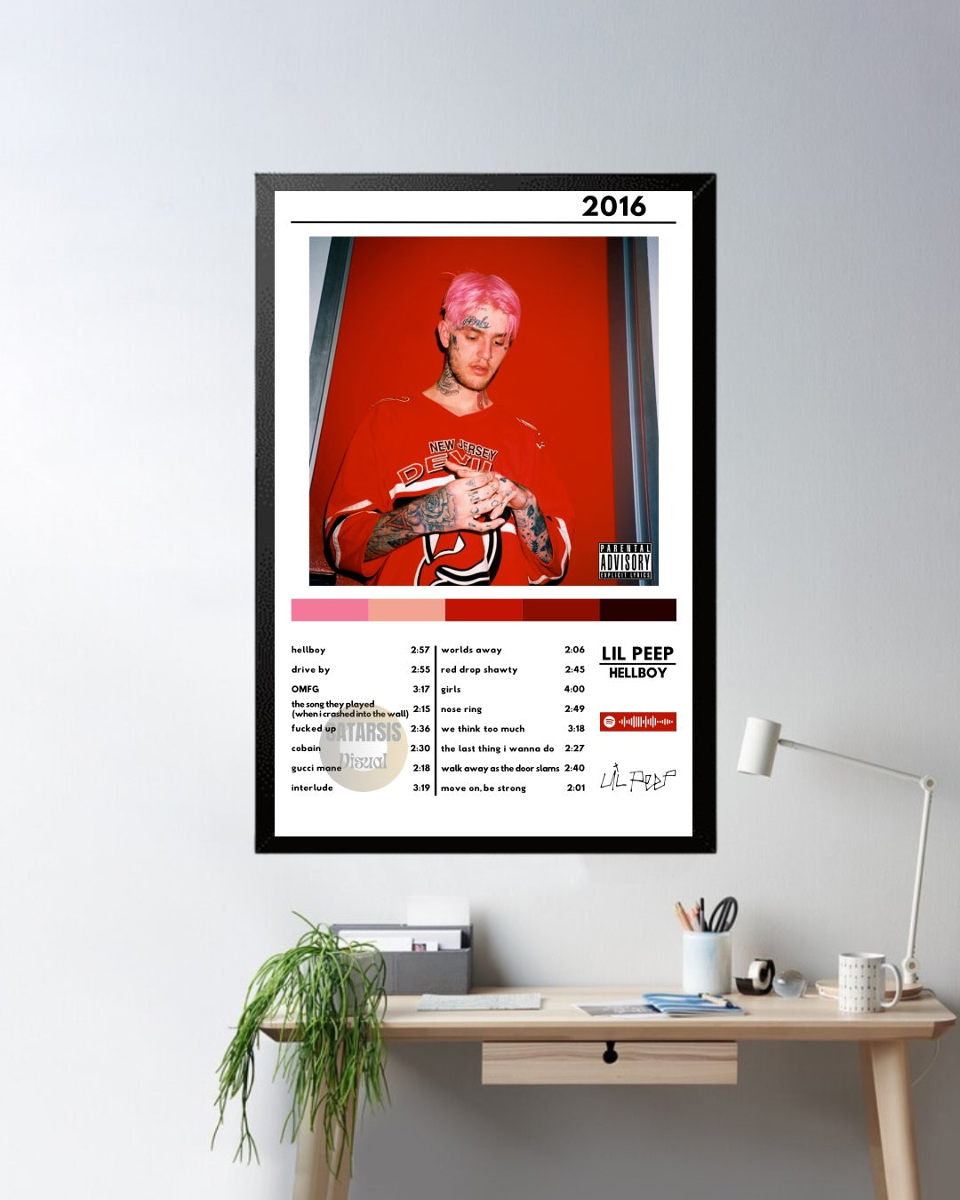 Cuadro Lil Peep - HELLBOY