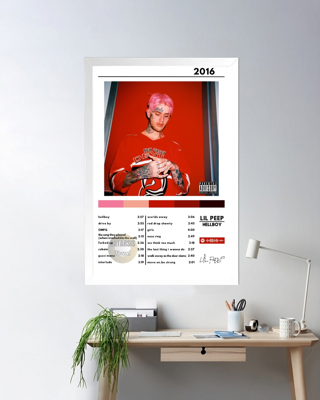 Cuadro Lil Peep - HELLBOY