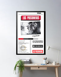 Cuadro Los Prisioneros - La Voz de los 80