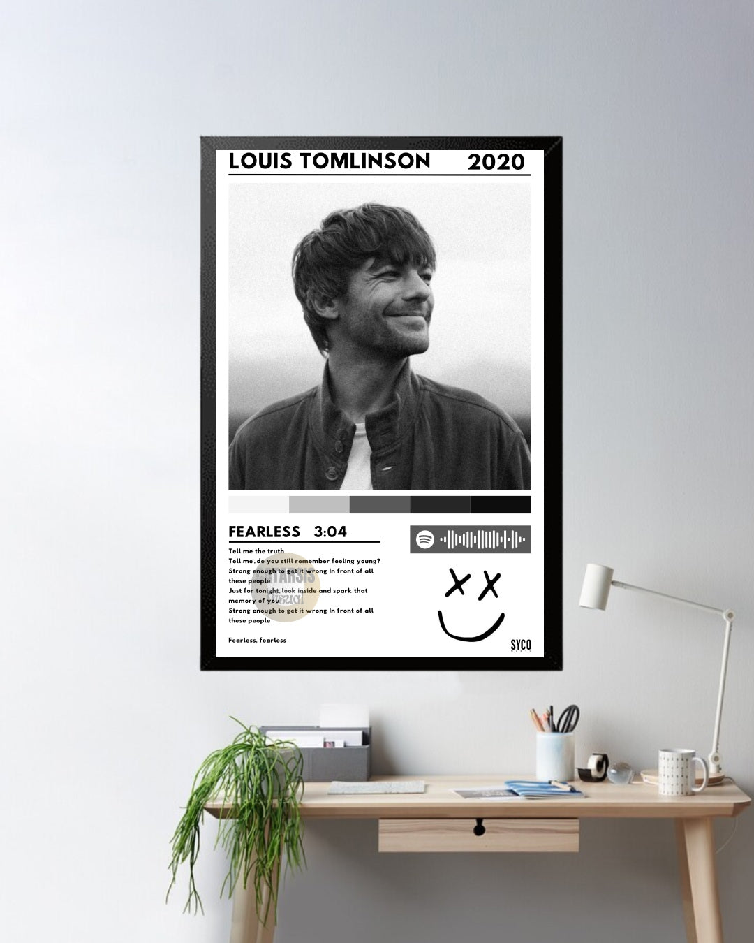 Cuadro Louis Tomlinson -  Fearless