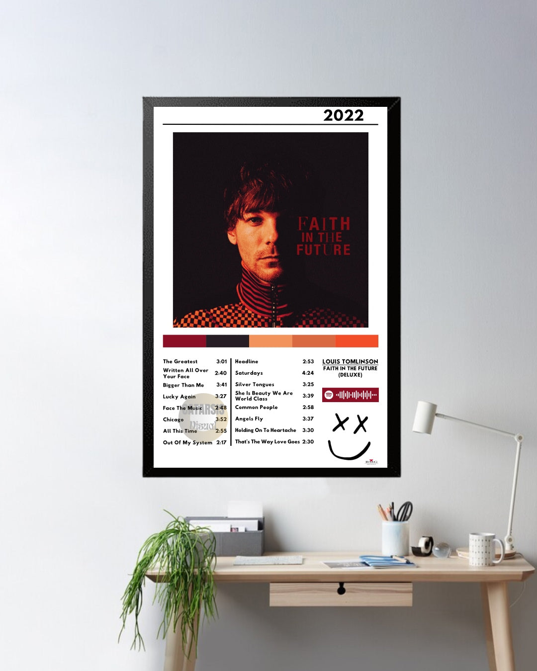 Cuadro Louis Tomlinson -  Faith In The Future