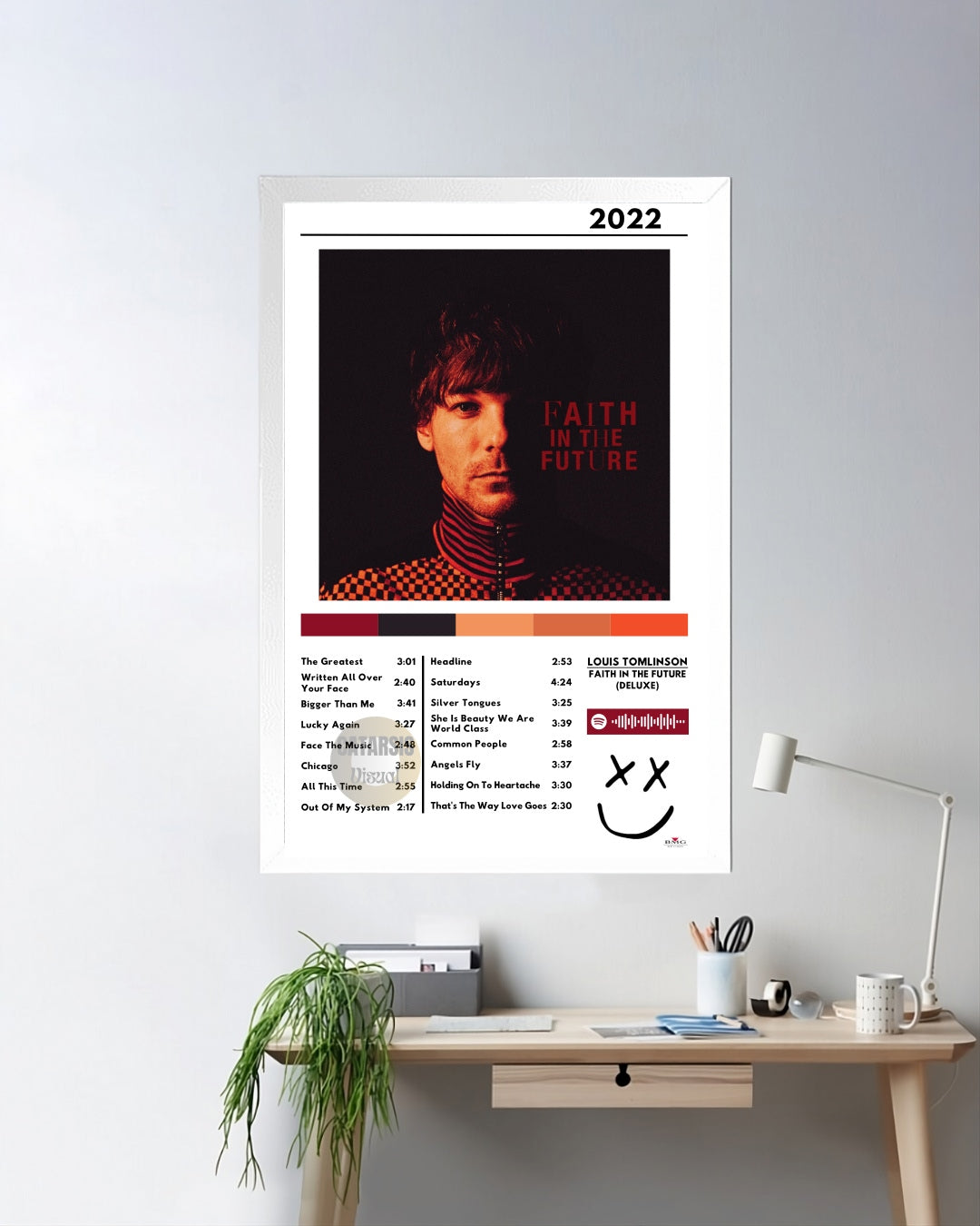 Cuadro Louis Tomlinson -  Faith In The Future