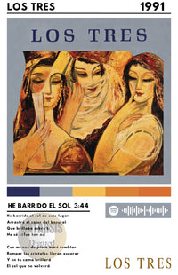Cuadro Los Tres - He barrido el sol