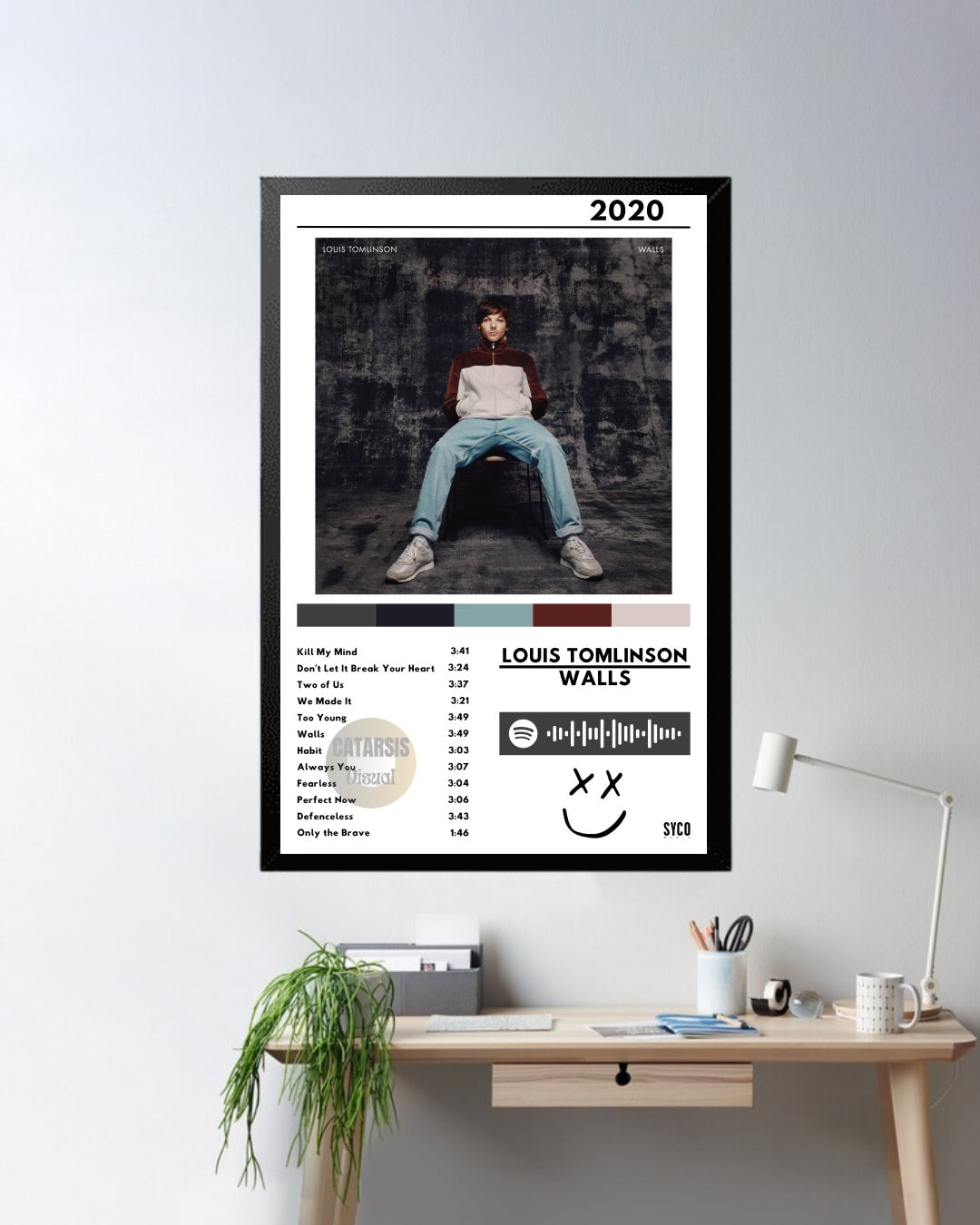 Cuadro Louis Tomlinson -  Walls