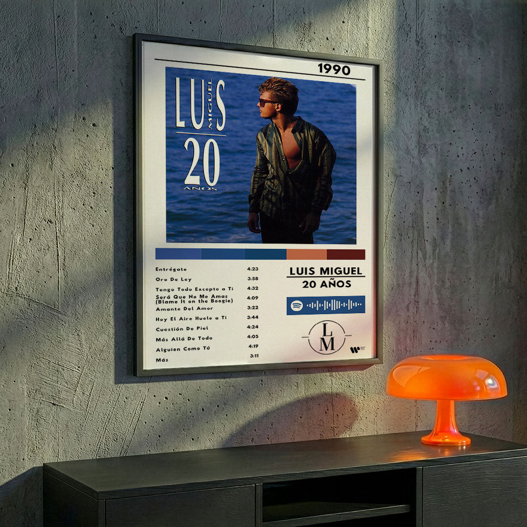 Cuadro Luis Miguel - 20 Años