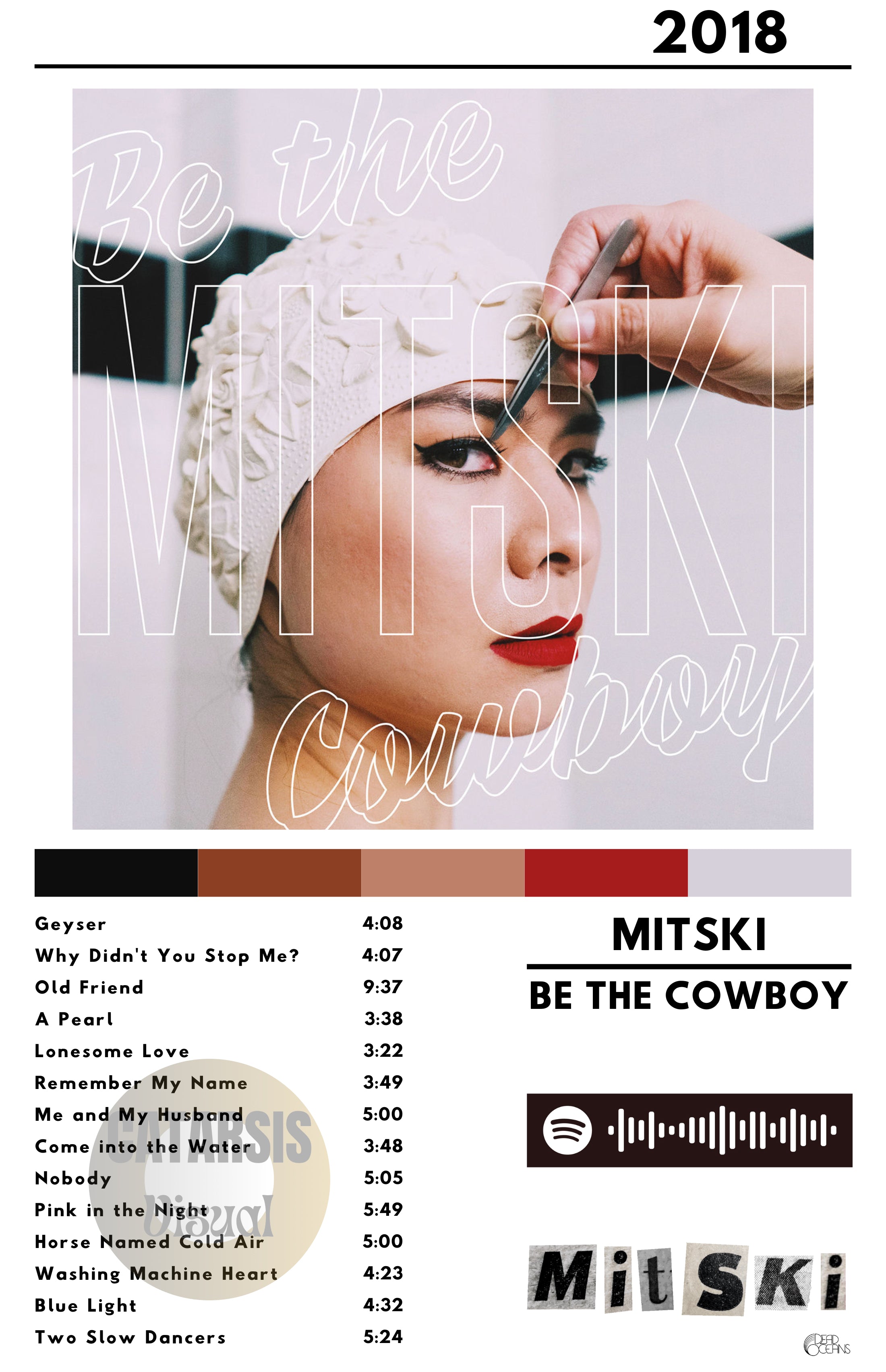 Cuadro Mitski - Be the Cowboy