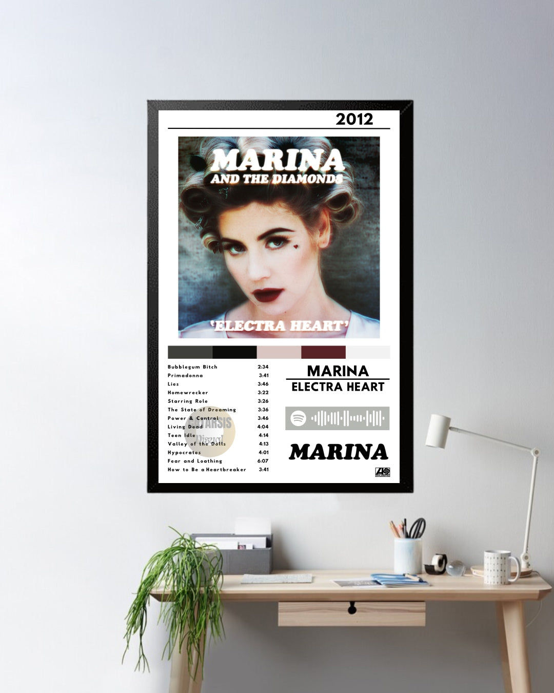 Cuadro MARINA - Electra Heart